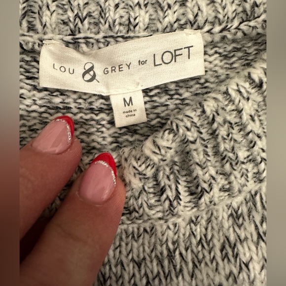 Apres LOFT Lou & Grey Marled Knit Sweater - Picture 3 of 5